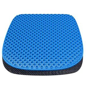 Large Gel Seat Cushion Chair Car Office Wheelchair Soft Breathable Non Slip